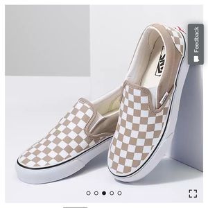 Brand new VANS CHECKERBOARD CLASSIC SLIP-ON